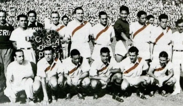 La selección peruana campeona de la Copa América 1939 se nutrió casi por completo de jugadores de Universitario, Alianza Lima, Sport Boys y Deportivo Municipal. Foto: Conmebol