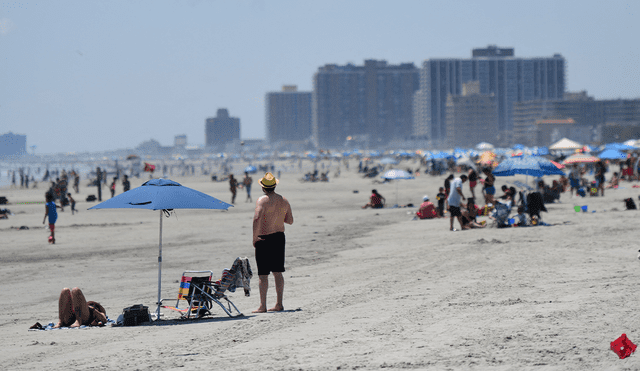 La víctima falleció luego de una hora del incidente ocurrido en una playa de Estados Unidos. Foto: AFP