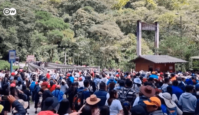 El Gobierno de Perú ha limitado el aforo argumentando que es necesario proteger el patrimonio de Machu Picchu. Foto: DW