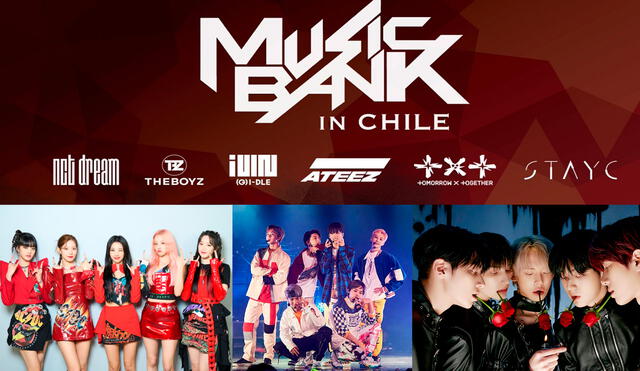 ¿Qué se sabe sobre los boletos a Music Bank Chile? Foto: Instagram/NoiX