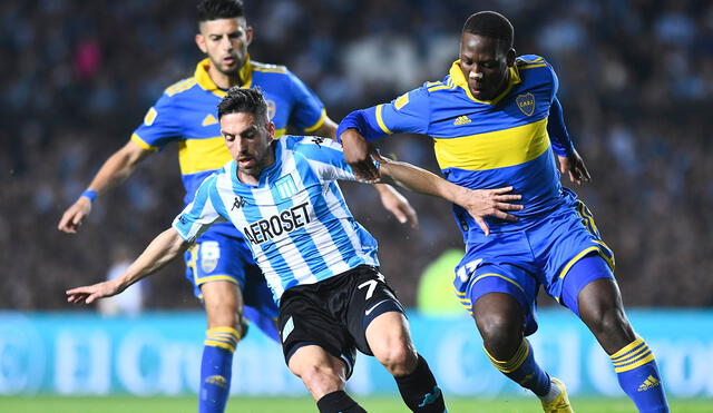Boca Juniors no pudo concretar sus ocasiones de gol. Foto: Racing/Twitter