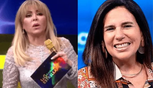 Susana Umbert y Gisela Valcárcel juntas a pesar de supuestas diferencias. Foto: composición LR/captura de América TV