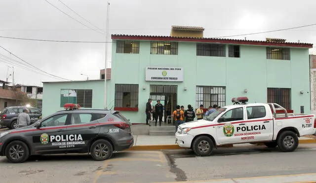 Menores infractores fueron llevados a la Comisaría de Alto Trujillo. Foto: La República