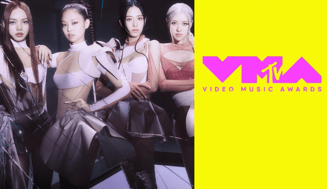 Además de presentar "Pink venom", la girlband BLACKPINK podría ser premiada en los MTV VMAs 2022. Foto: composición LR/Hybe/MTV