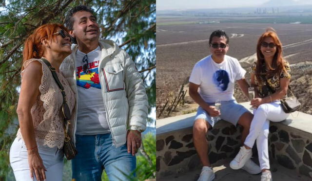 Magaly Medina y Alfredo Zambrano son una de las parejas más sólidas de la farándula peruana. Foto: composición/ Instagram