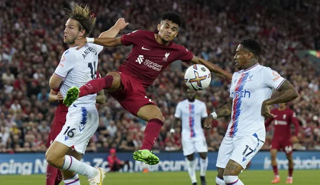 Liverpool y Crystal Palace juegan en Anfield. Foto: EFE