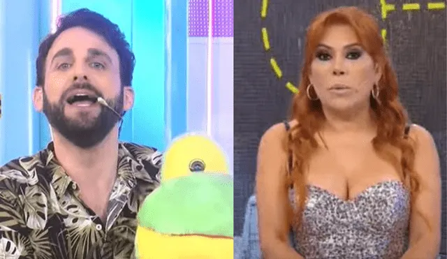 Rodrigo González cuestiona a Magaly Medina por criticar a Deyvis Orosco. Foto: composición LR/ capturas de Willax TV/ATV