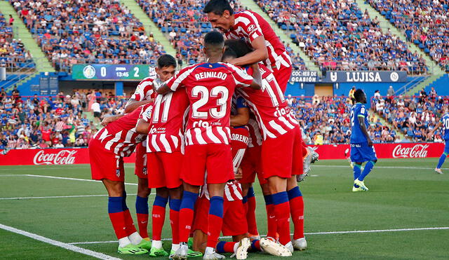 El Atleti consiguió su primera victoria. Foto: Atlético Madrid/Twitter