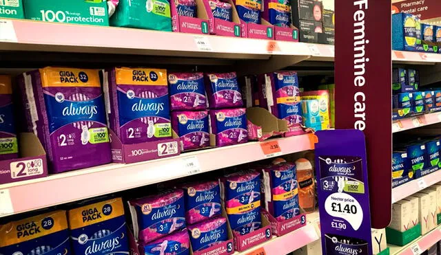 Centros educativos y ayuntamientos de Escocia deberán tener stock de productos de higiene femenina disponible. Foto: Jane Barlow/Europa Press