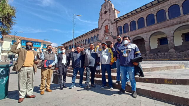 Representantes de sindicatos de transportistas de Ayacucho, Apurímac, Arequipa y Puno llegaron a Cusco. Foto: Alexander Flórez/URPI