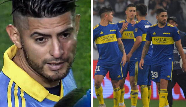 Carlos Zambrano llegó a Boca Juniors en el 2020. Foto: composición/captura de ESPN/AFP