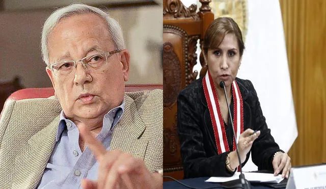 César Hildebrandt criticó a Patricia Benavides. Foto: composición LR / Andina / Ministerio Público