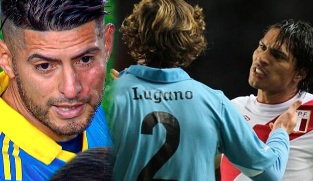 El exjugador uruguayo se refirió a la pelea de Carlos Zambrano. Foto: composición LR/Boca Juniors/AFP