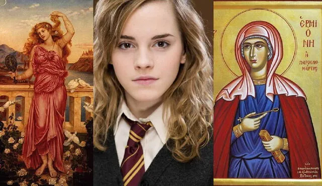 El nombre Hermione tiene un origen diverso, desde los griegos hasta el cristianismo. Foto: composición LR/@RafaelPoulain/Warner Bros./Oli Jackson
