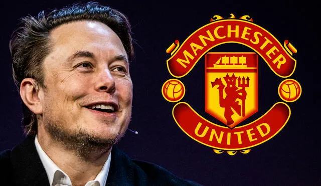 Elon Musk es el hombre más rico del mundo, según la Revista Forbes. Foto: composición LR/AFP/Manchester United