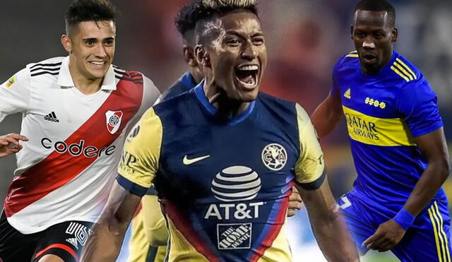 Partidos de hoy. Horarios y programación de este miércoles 17 de agosto de 2022. Foto: composición GLR/River Plate/Club América de México/Boca Juniors