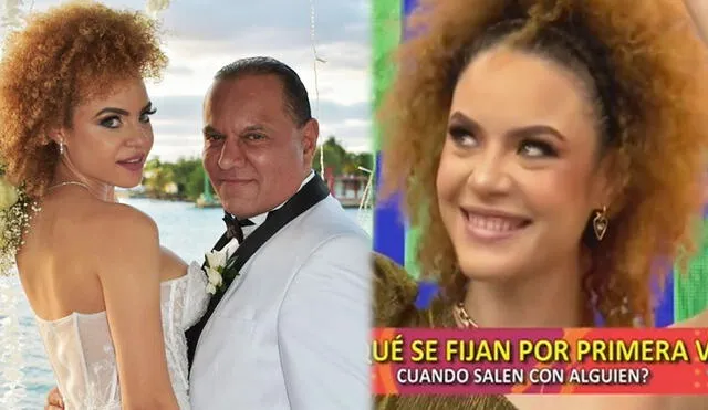 Lisandra Lizama se casó con Mauricio Diez Canseco. Foto: Instagram / Mauricio Diez Canseco / captura Panamericana TV