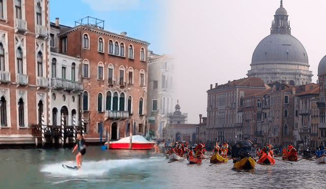 Tras la pandemia, Venecia volvió a tener turistas, pero situación genera frustración por el llamado "turismo maleducado". Foto: composición LR/@LuigiBrugnaro