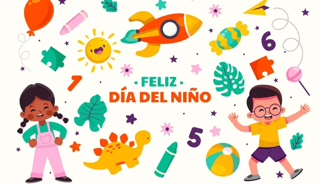 Día del niño: imagenes, gif y frases alusivas para enviar a tus hijos o sobrinos ATMP | Tendencias | La República