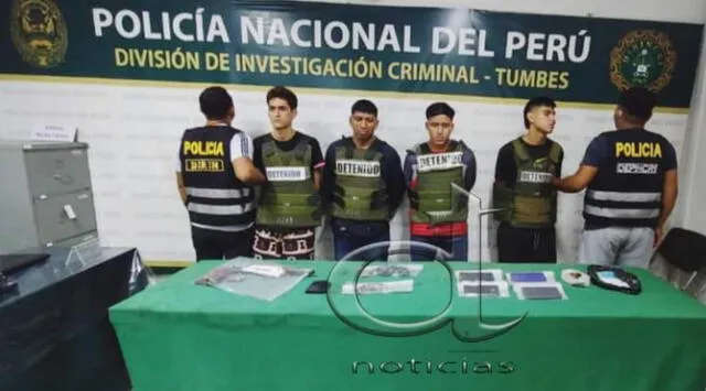 Los acusados serán investigados en prisión. Foto: PNP