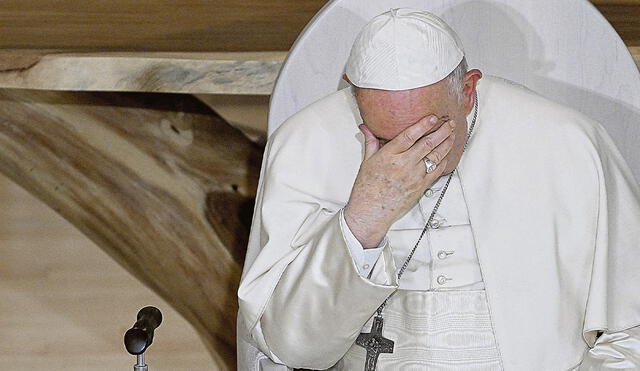Santo silencio. Pese a los graves atentados contra sacerdotes, el papa aún no se manifiesta contra la dictadura de Ortega. Foto: EFE
