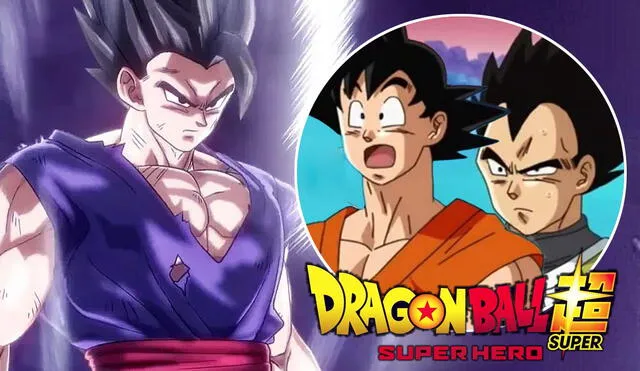 Gohan sorprende con nueva transformación en "Dragon Ball Super: Super Hero". Foto: composición LR / Toei animation