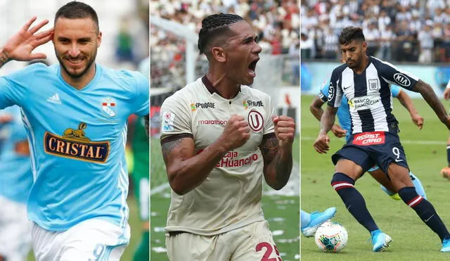 Herrera, Dos Santos y Balboa coincidieron en la primera parte del Apertura del 2020. Foto: composición LR/Cristal/Universitario/Alianza Lima