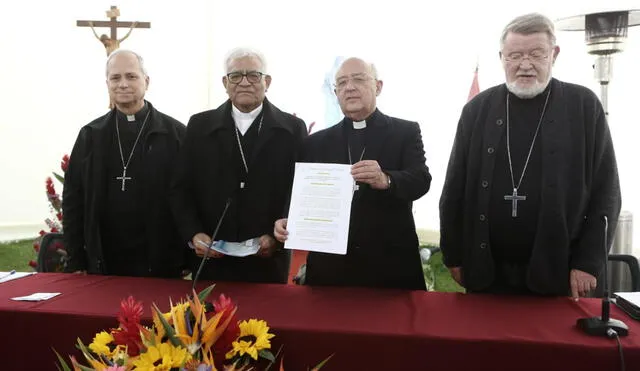 La Conferencia Episcopal Peruana exhortó a un consenso político por el bien del país. Foto: Marco Cotrina/La República"