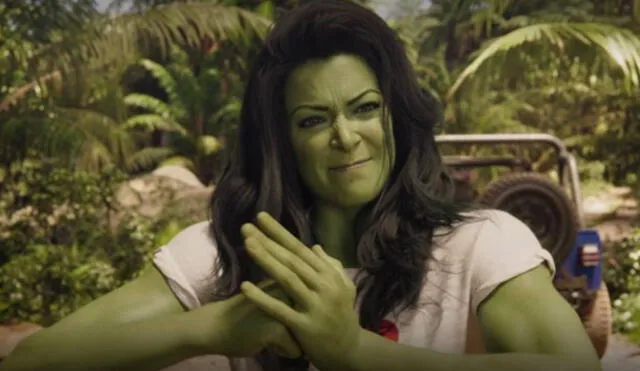 "She Hulk" logra cautiva a la audiencia en su primer capítulo y promete ser una superheroína memorable para el Universo Cinematográfico de Marvel. Foto: captura de Disney+