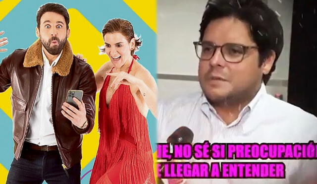 Gian Piero Díaz se presentará en "Amor y fuego". Foto: capturas Willax TV