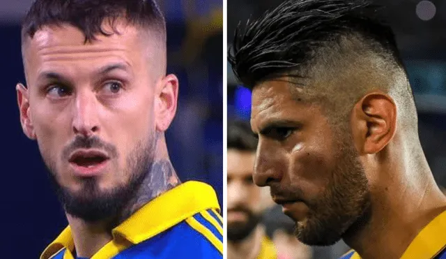 La agresión de Zambrano a Benedetto se dio durante el empate sin goles de Boca con Racing. Foto: composición LR/captura de ESPN/TyC Sports