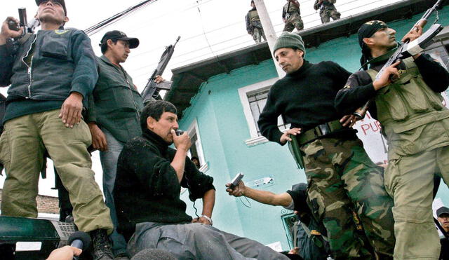 Por el Andahuaylazo, Antauro Humana fue condenado a 19 años de prisión efectiva por la Corte Suprema del Perú. Foto: EFE