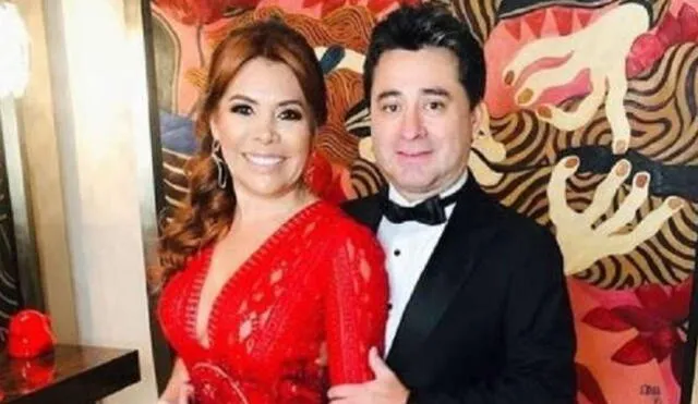 Magaly Medina y su esposo, Alfredo Zambrano. Foto: Magaly Medina/Instagram