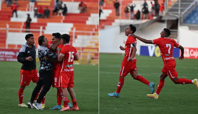 Kevin Sandoval autor de los dos goles imperiales. Foto: Club Cienciano