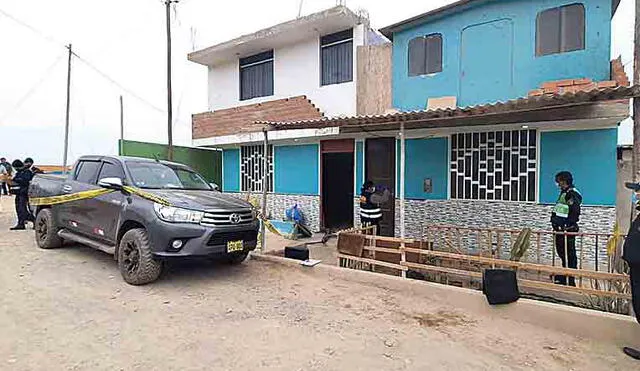 INVESTIGACIÓN. Sicarios esperaron que baje de su camioneta para matar al comerciante. en Chala. Foto: PNP