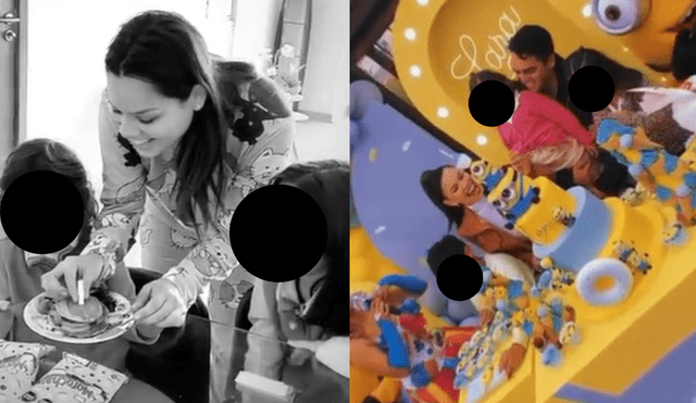 La ex chica reality celebró a lo grande el cumpleaños de su hija. Foto: composición LR/Andrea San Martín/Instagram