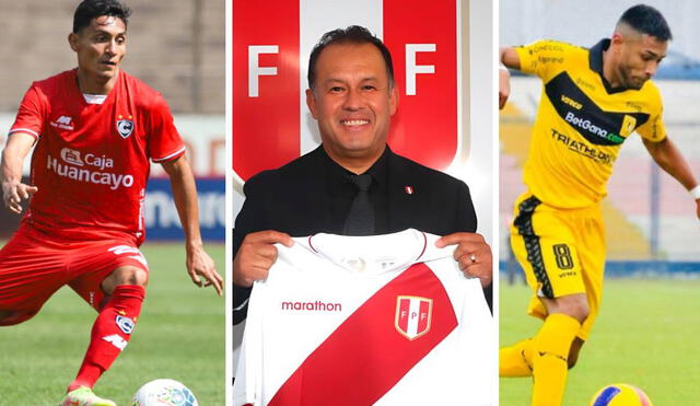 Juan Reynoso debutará en la selección peruana ante México. Foto: composición/difusión/FPF/Instagram
