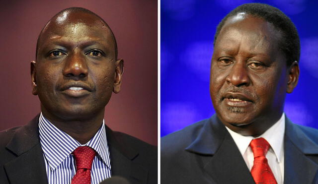 Elecciones en Kenia dieron como ganador a William Ruto (izquierda), resultado que impugnará Raila Odinga (derecha). Foto: composición La República