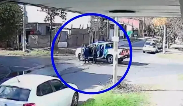 Una testiga habría visto el pacto entre ladrones y policías. Foto y video: captura / A24com