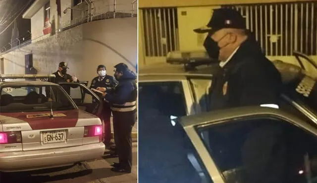 Funcionario público fue detenido cuando lo recogían de su vivienda en el distrito de Sachaca. Foto: PNP