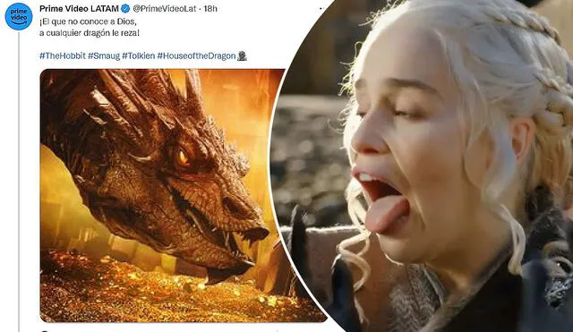 "House of the dragon" de HBO Max competirá con "Los anillos de poder" de Prime Video. Foto: composición LR/Twitter de Amazon Prime/HBO