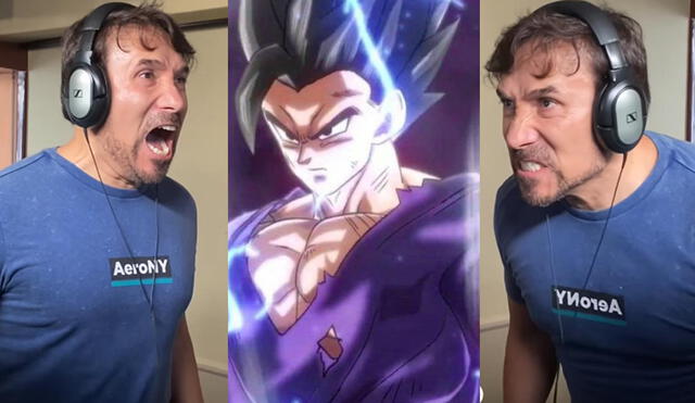 Luis Manuel Ávila toma la posta y es el nuevo actor que da su voz a Gohan en "Dragon Ball". Foto: composición LR/ @LaloGarx