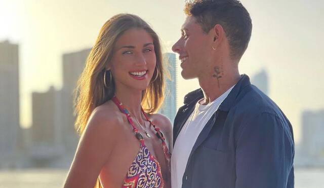 Alessia Rovegno y Hugo García son pareja desde hace ocho meses. Foto: Alessia Rovegno/Instagram