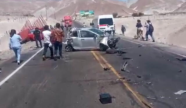 El accidente ocurrió al mediodía de este martes 23 de agosto. Foto: difusión/captura de video