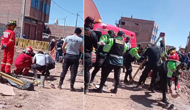 Labores de rescate de los cuerpos fueron exhaustivas. Foto: captura/ Radio Onda Azul