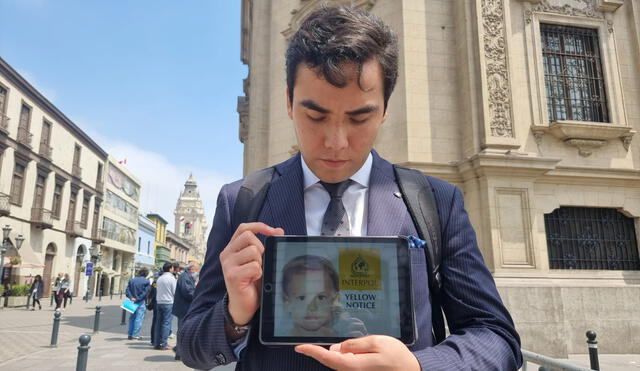 Peruano exige que prioricen s caso, pues menor de 3 años se encuentra en grave peligro en Ucrania. Foto: Vanessa Trebejo / URPI-LR