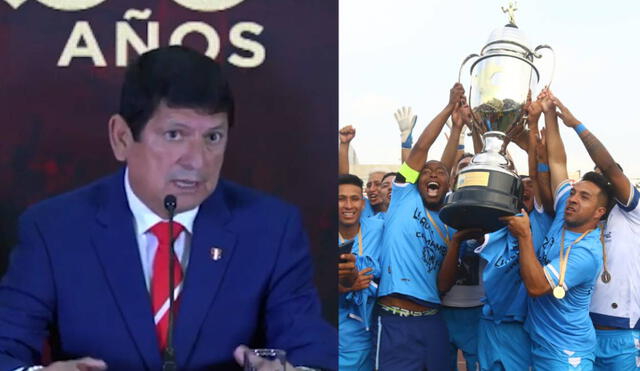 Agustín Lozano dijo que la Copa Perú necesita una reingeniería. Foto: composición LR/La República/Eric Villalobos