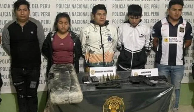 Las capturas se produjeron durante un patrullaje policial de rutina. Foto: PNP