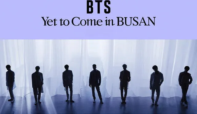 Como embajadores honorarios, BTS se presentará en vivo en la ciudad de Busan. Foto: BIGHIT