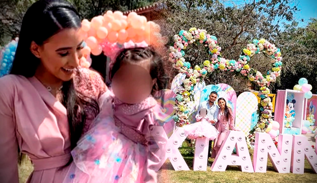 Samahara Lobatón celebró el primer cumpleaños a su hija con un megaevento. Foto: composición LR/@sam_lobaton_klug/Instagram